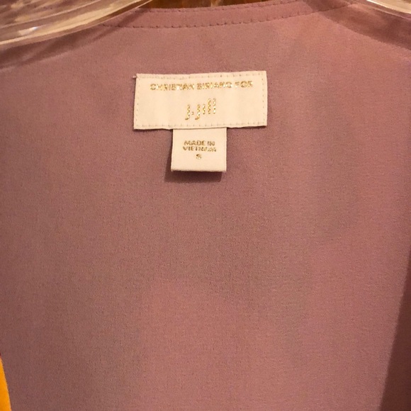 J. Jill Christian Siriano Floral Wrap cocktail dress. - Picture 3 of 5